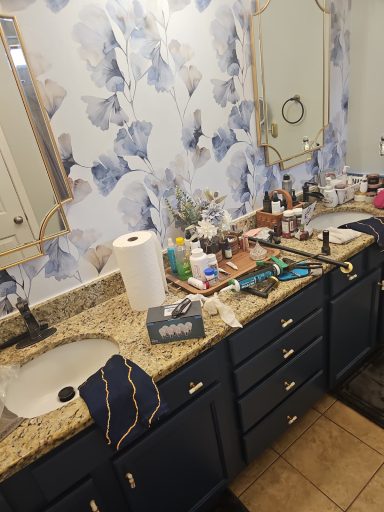 After bathroom remodel